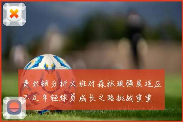 费尔顿分析文班对森林狼强度适应不足年轻球员成长之路挑战重重